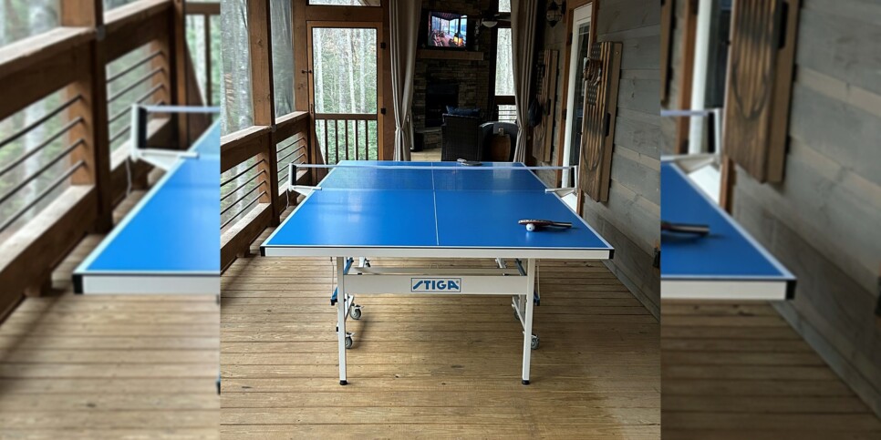 Blairsville Cabin Rental - Holly Berry Hill - Ping Pong