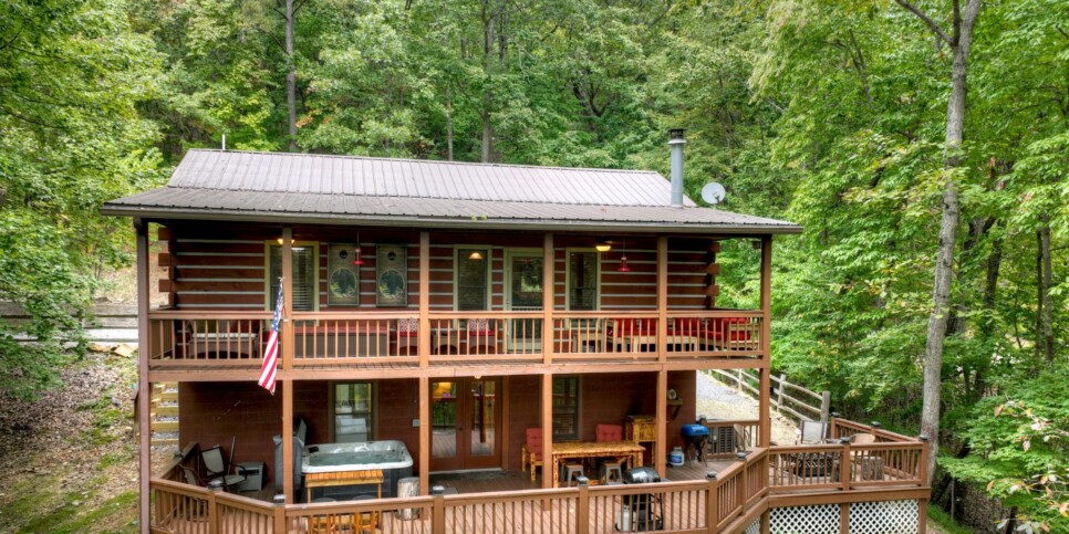 Blue Ridge Cabin - Mamas Bear Hideaway - Exterior