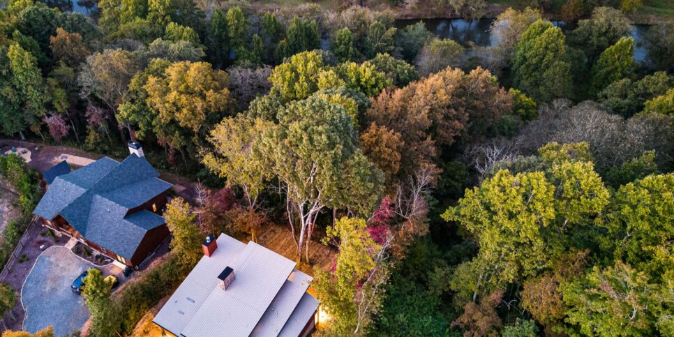 Blue Ridge Cabin - Modern River Retreat - Exterior