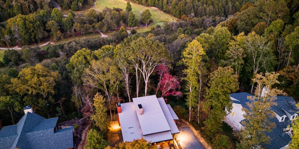 Blue Ridge Cabin - Modern River Retreat - Exterior