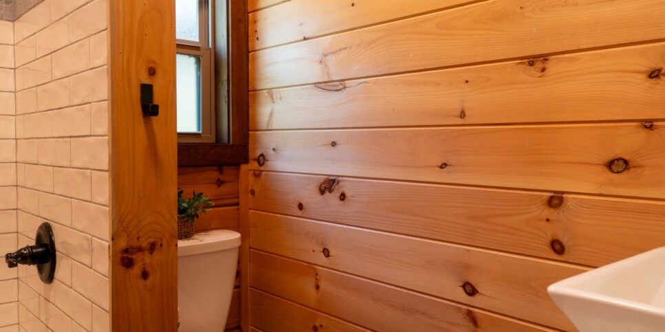 Blue Ridge Cabin - Toccoa River Mist - Bathroom