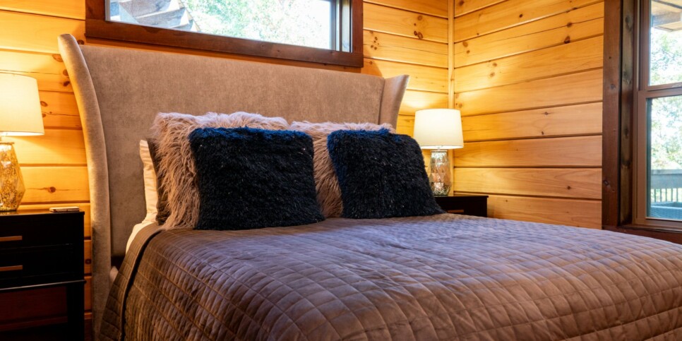 Blue Ridge Cabin - Toccoa River Mist - Bedroom