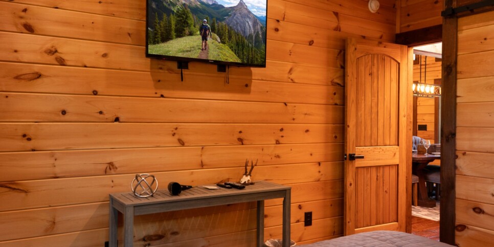 Blue Ridge Cabin - Toccoa River Mist - Bedroom