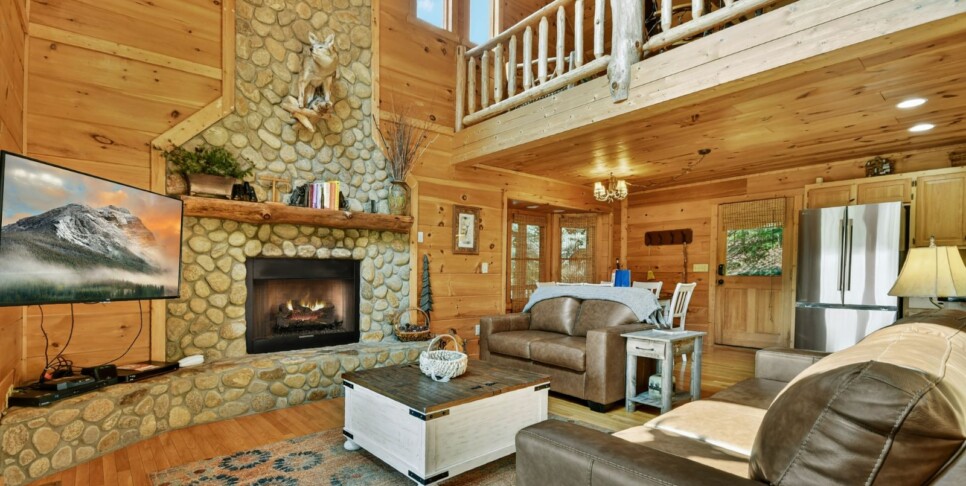 Blue Ridge - Almost Heaven - Living Room