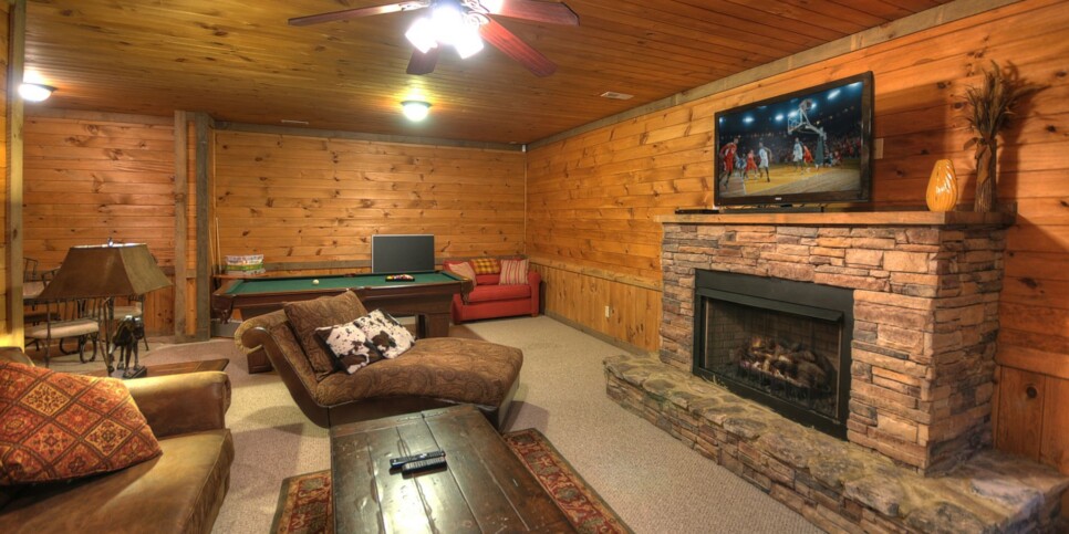 Blue Ridge Cabin - Castle Creek - Rec Room