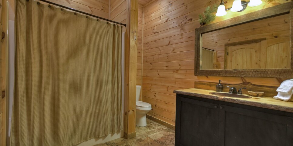 Blue Ridge Cabin - View Topia - Bathroom