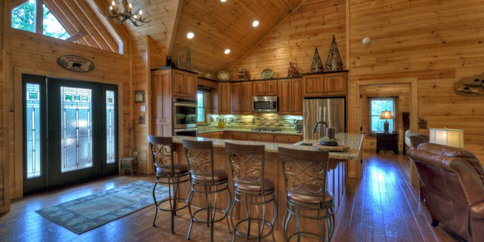 Blue Ridge Cabin - 5 O'clock Somewhere - Kitchen