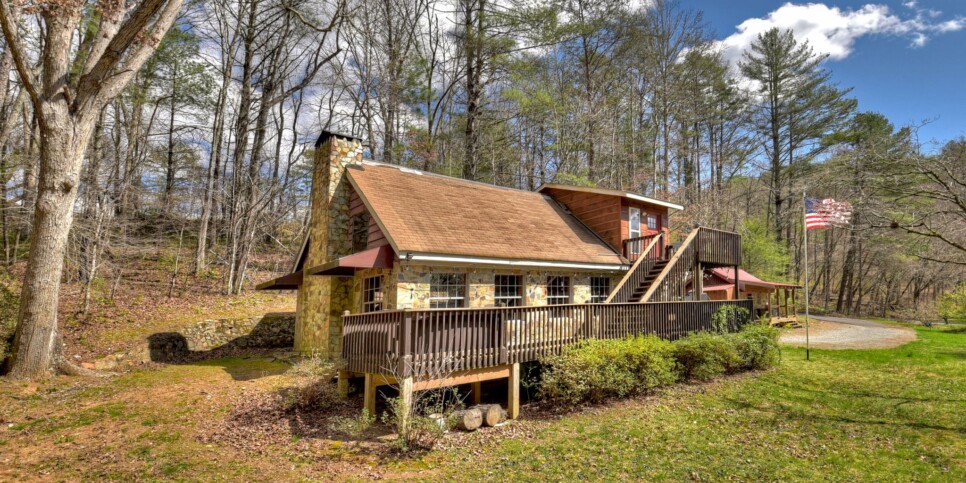 Morganton Cabin - Knotty Creek Retreat - Exterior