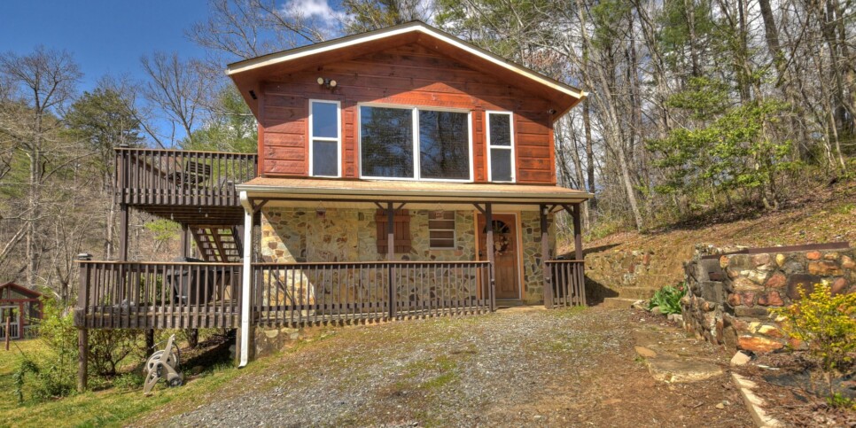 Morganton Cabin - Knotty Creek Retreat - Exterior