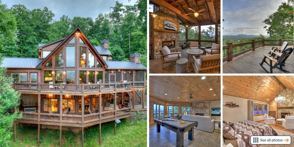 Morganton Cabin - Honey Hill - Collage