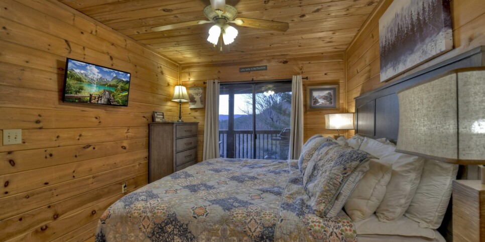 blue ridge overlook oasis bedroom
