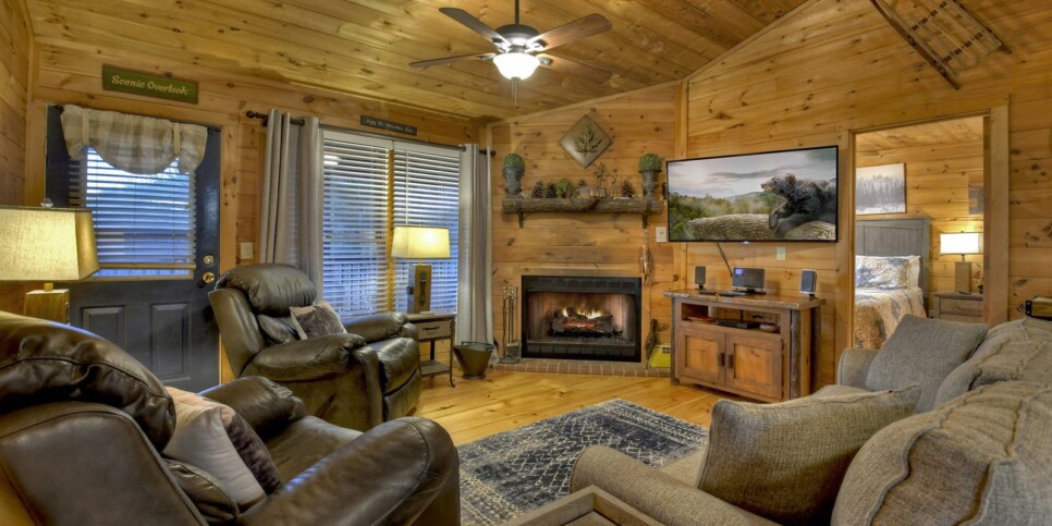blue ridge overlook oasis living room