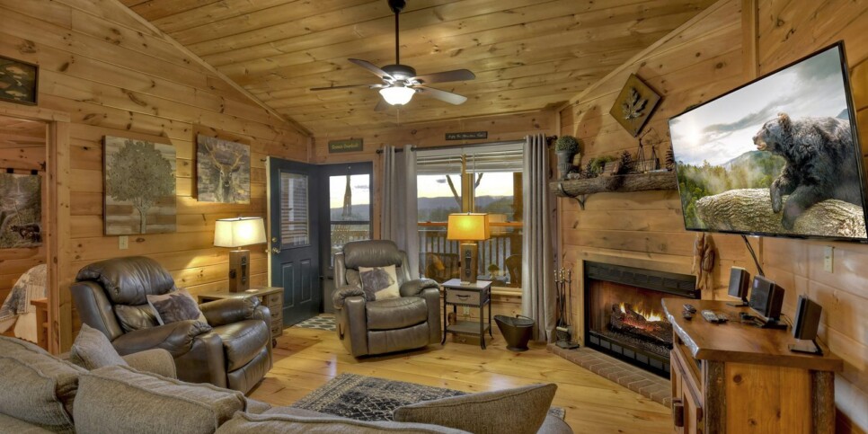 blue ridge overlook oasis living room