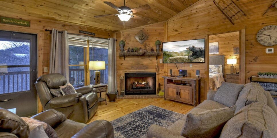 blue ridge overlook oasis living room