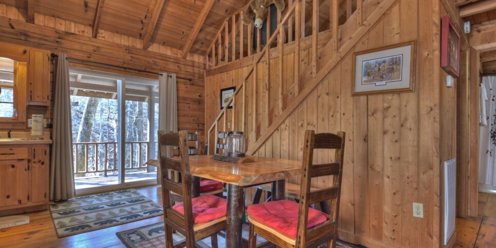 Ellijay - Cabin Rental - Harleys River Retreat - Living Room