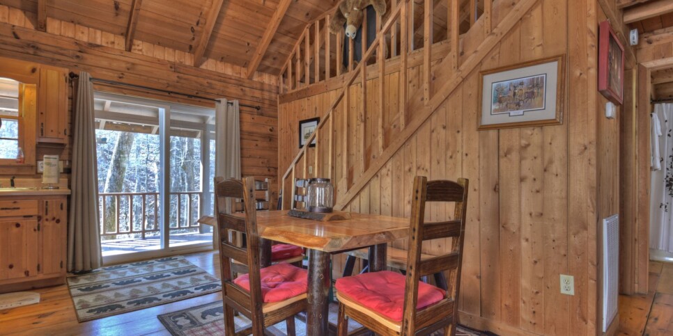 Ellijay - Cabin Rental - Harleys River Retreat - Living Room