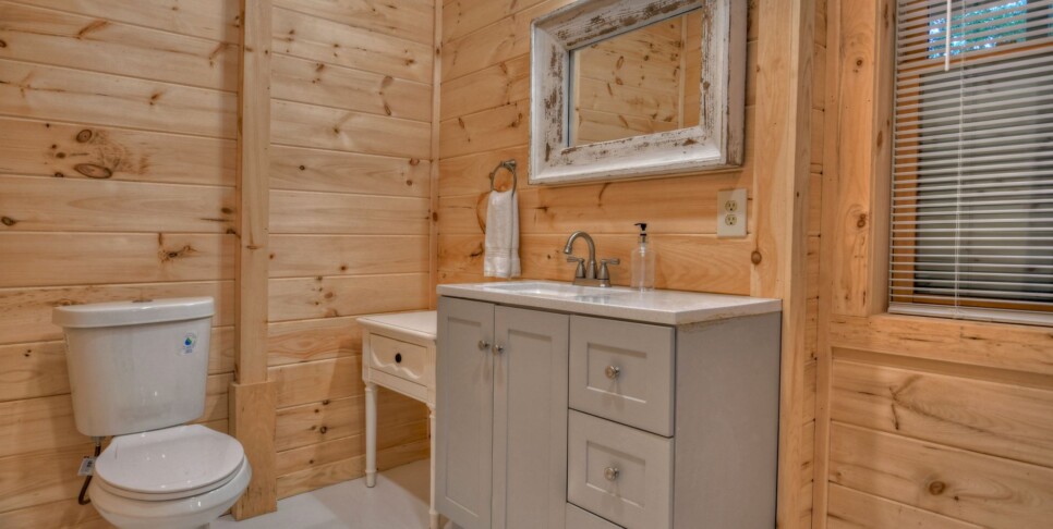 Blue Ridge Cabin - Blueberry Hill - Bathroom
