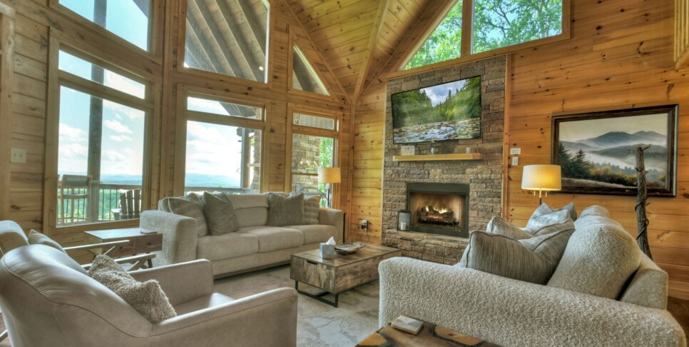Blue Ridge - Sunrise Vista Lodge - Living Room