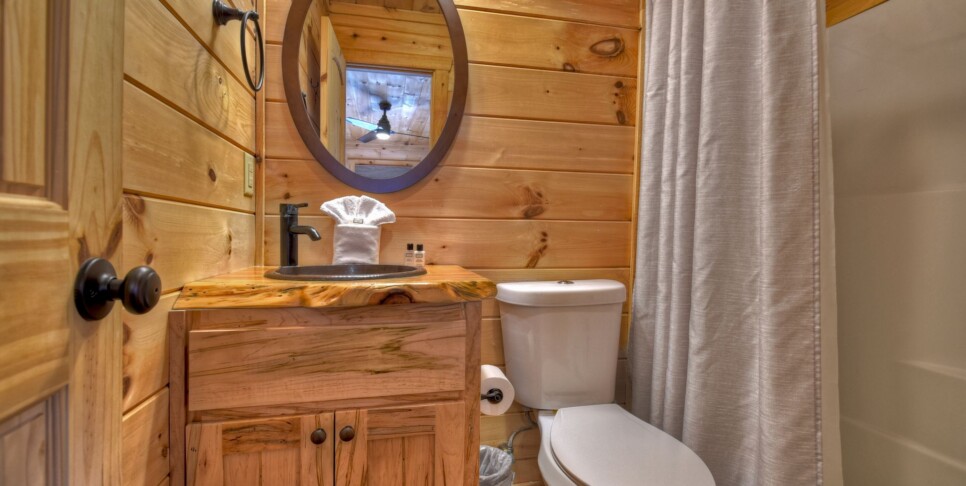 Blue Ridge - Carters Cozy Cabin - Bathroom
