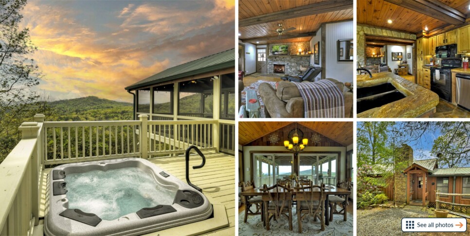 Blue Ridge - Fireside Bluff - Collage