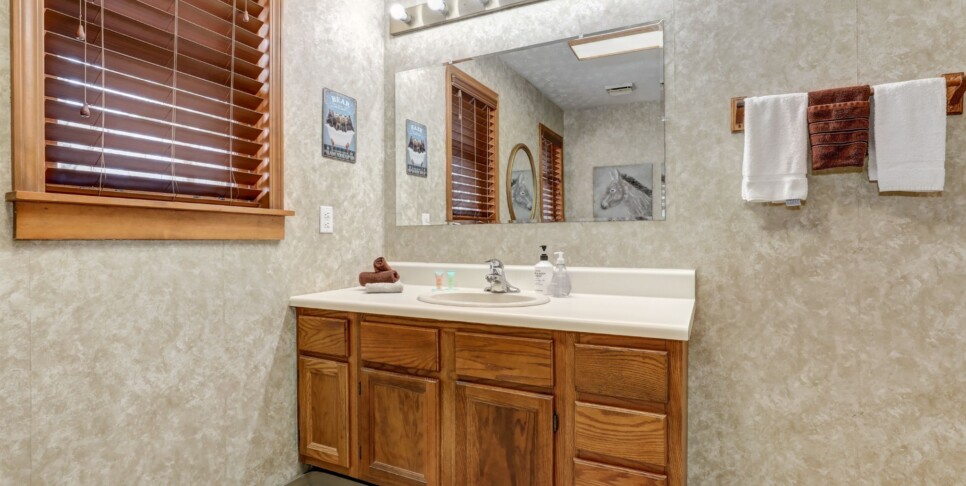 Jasper Cabin Rental - Starcross Summit- Bathroom