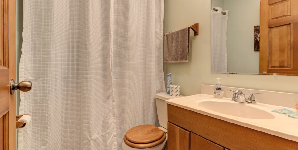 Jasper Cabin Rental - Starcross Summit- Bathroom