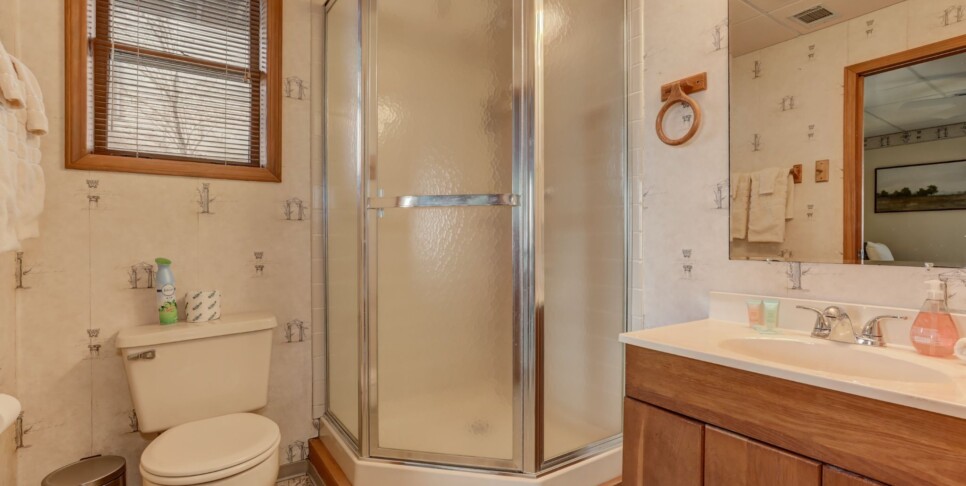 Jasper Cabin Rental - Starcross Summit- Bathroom