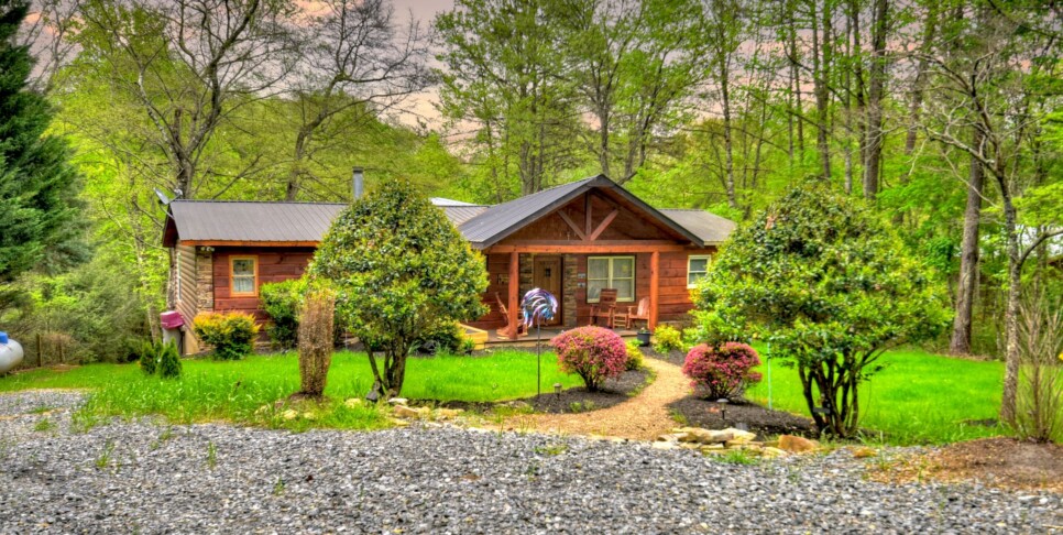 Blue Ridge Cabin - Bear Naked Hideaway - Exterior