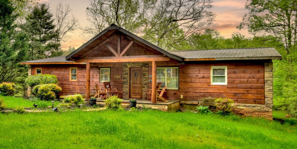 Blue Ridge Cabin - Bear Naked Hideaway - Exterior