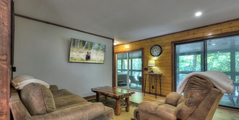 Blue Ridge - Aska River House - Living Room