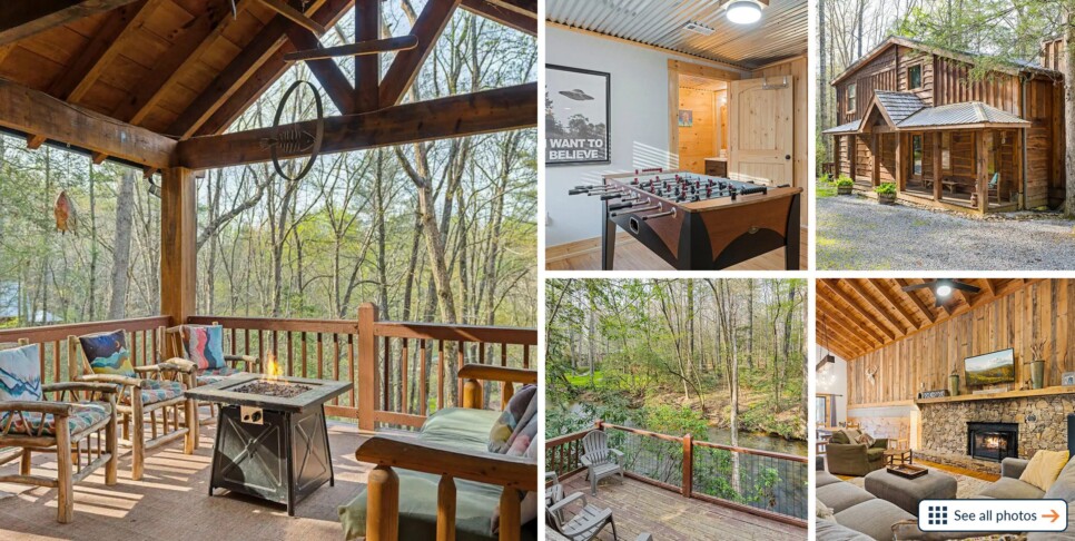 Hemlock Hideaway on the Creek - Temp Collage