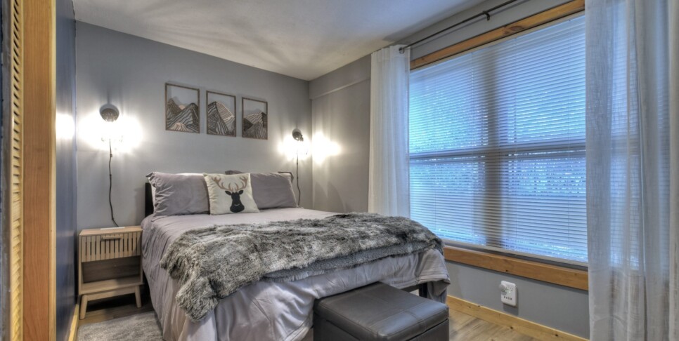 Blairsville Cabin - Moon Tower Cabin - Bedroom