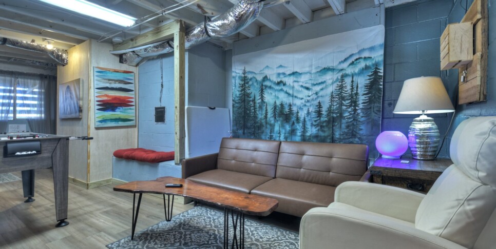 Blairsville Cabin - Moon Tower Cabin - Rec Room