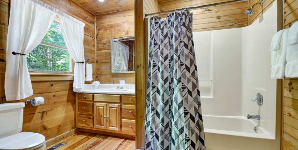 Blue Ridge Cabin - Our Favorite Place - Bathroom