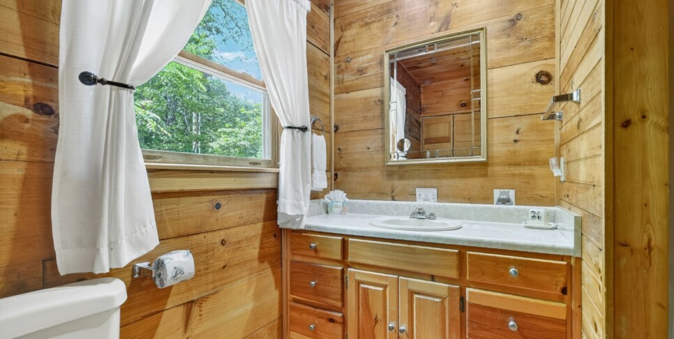 Blue Ridge Cabin - Our Favorite Place - Bathroom