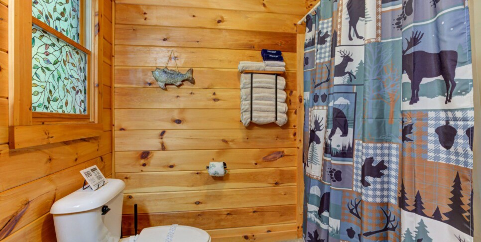 Blue Ridge - Family Time Cabin - Bathroom