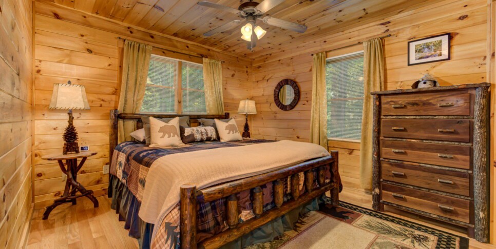 Blue Ridge - Family Time Cabin - Bedroom