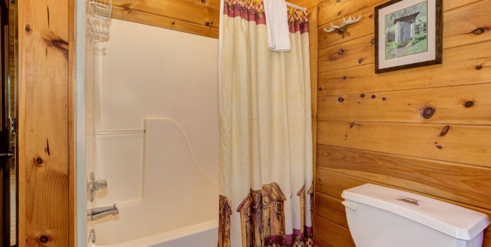 Blue Ridge Cabin - Sunrise Splendor - Bathroom