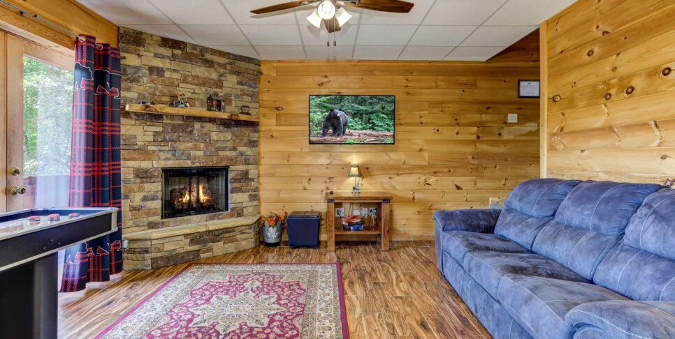 Blue Ridge Cabin - Sunrise Splendor - Rec Room