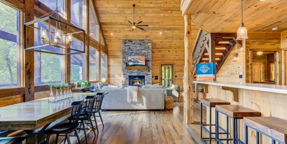 Blue Ridge - Little Creek Cabin - Kitchen