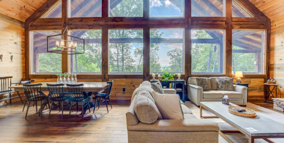 Blue Ridge - Little Creek Cabin - Living Room