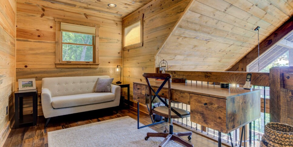 Blue Ridge - Little Creek Cabin - Loft Office