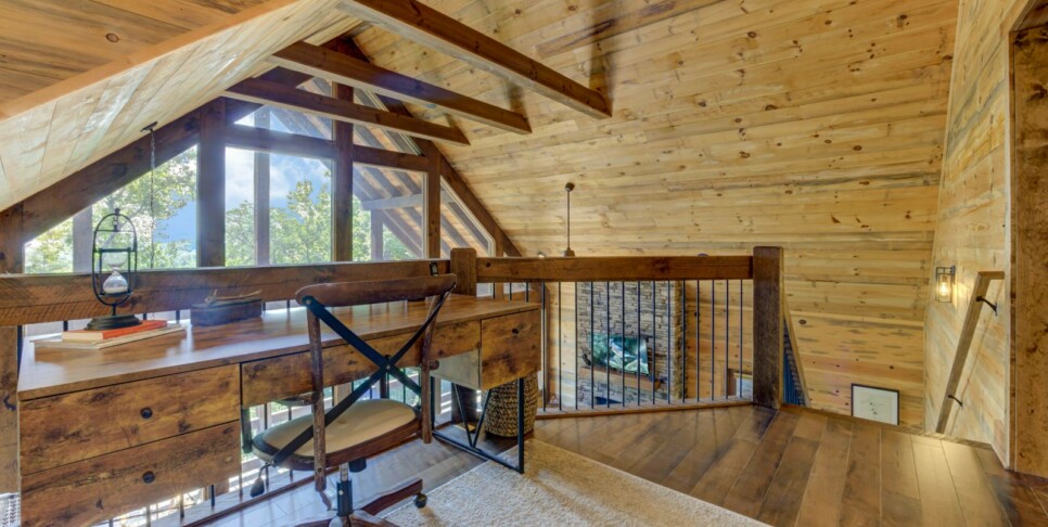 Blue Ridge - Little Creek Cabin - Loft Office