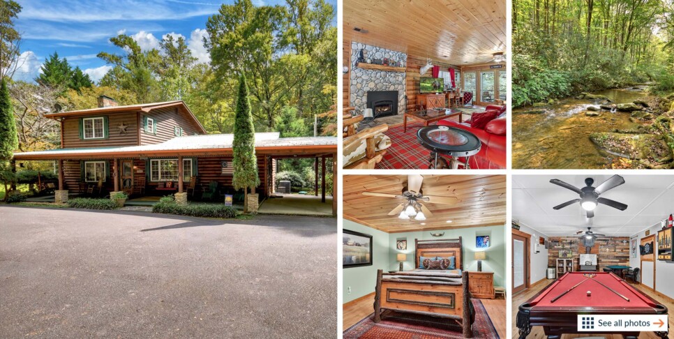 Blue Ridge - Cowboy Cabin - Collage