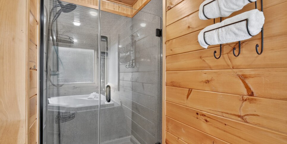 blue ridge amazing mountain bathroom