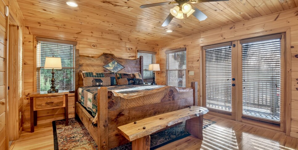 blue ridge amazing mountain bedroom