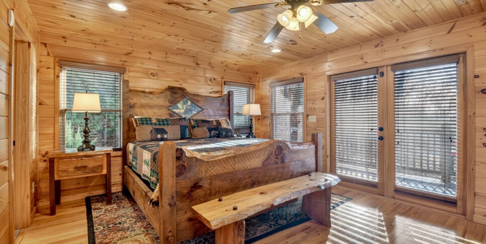 blue ridge amazing mountain bedroom