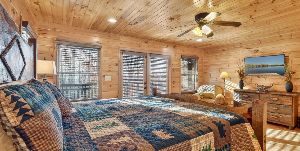 blue ridge amazing mountain bedroom