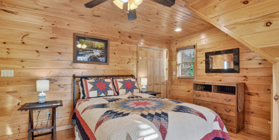 blue ridge amazing mountain bedroom