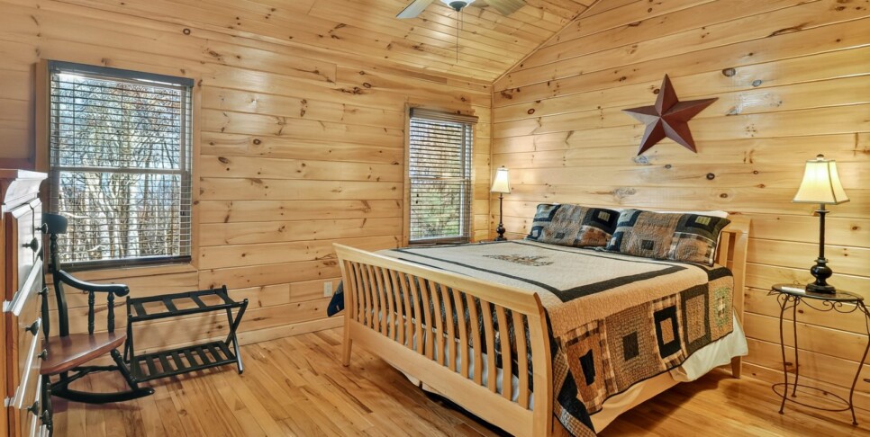 blue ridge amazing mountain bedroom